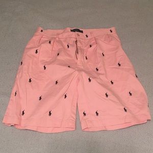 Men’s Polo Ralph Lauren Pink Shorts Size 34